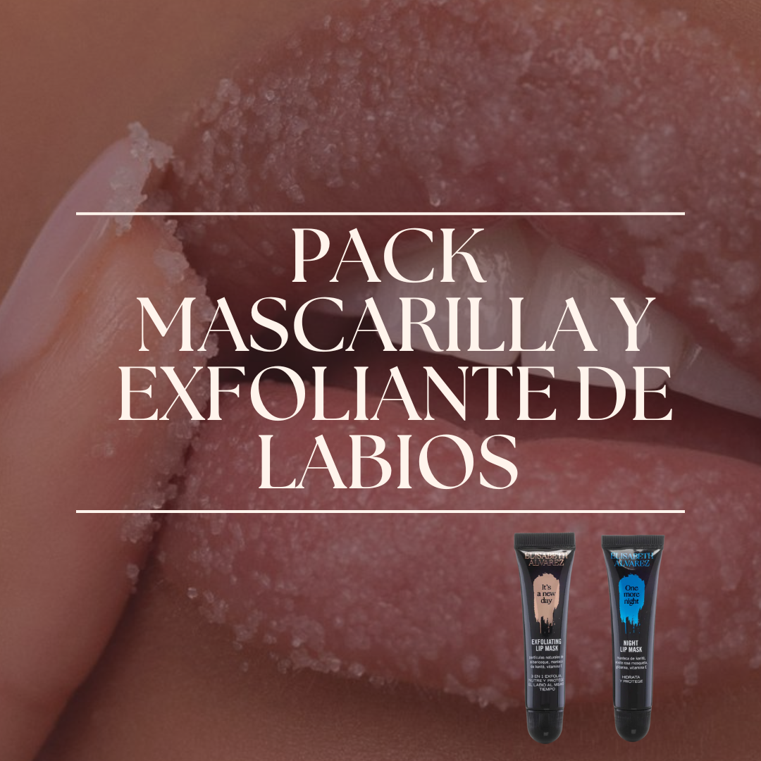 PACK MASCARILLA LABIOS + EXFOLIANTE DE LABIOS